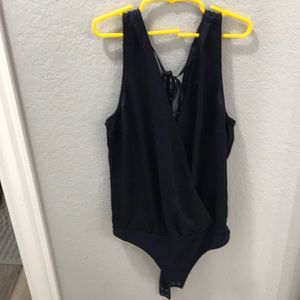 AF Deep V bodysuit
